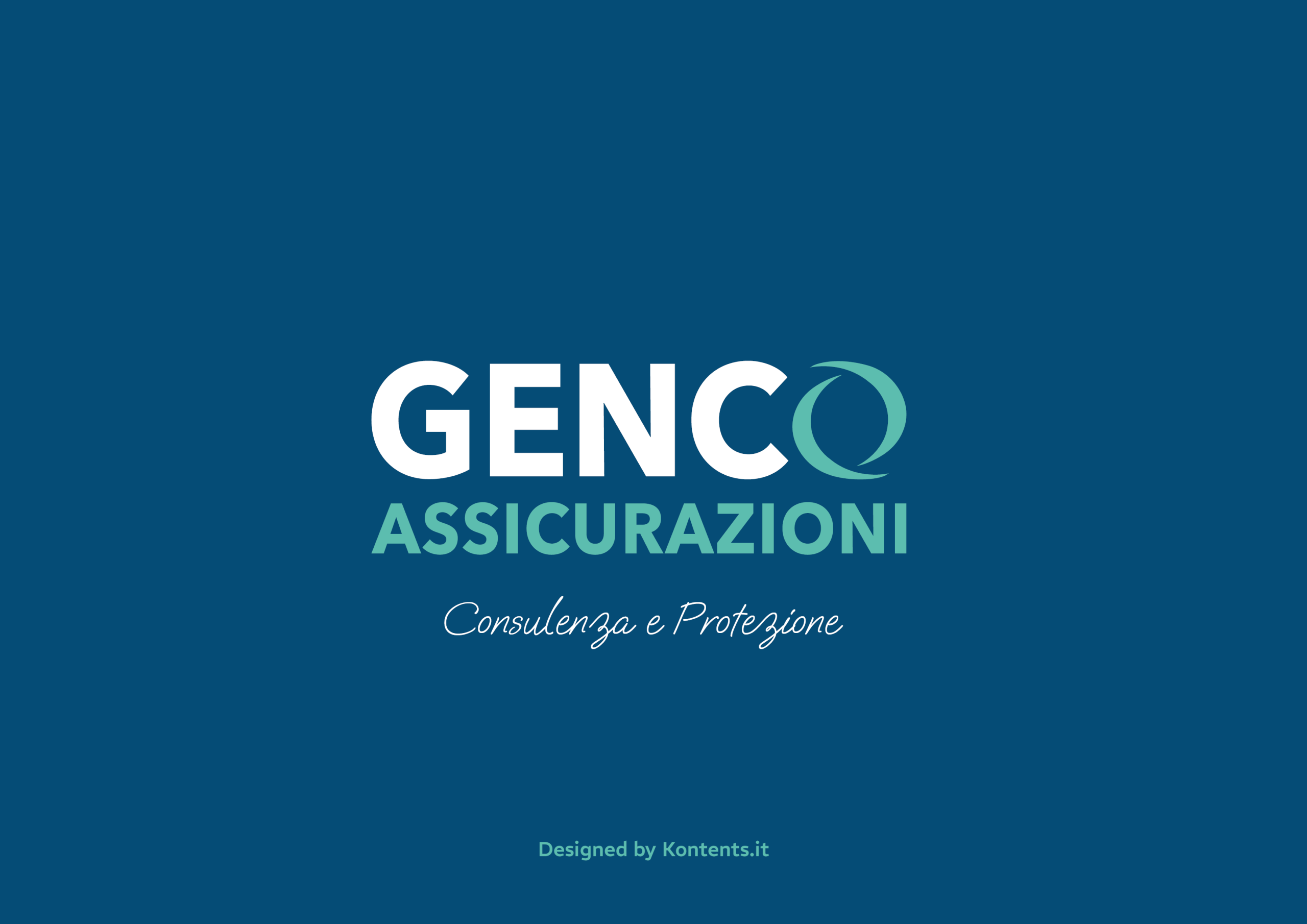Genco Assicurazioni — Brand Identity e Immagine Coordinata
